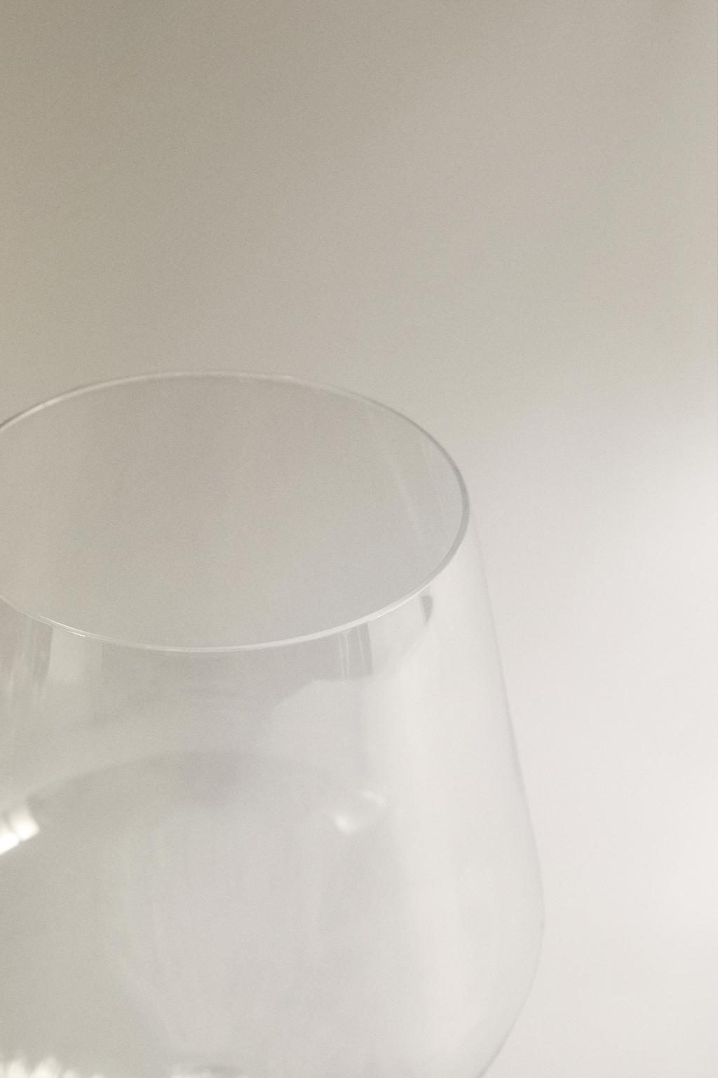 Большой бокал из хрусталя bohemia