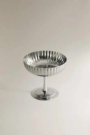 Металлический бокал с волнами- Заказать в России