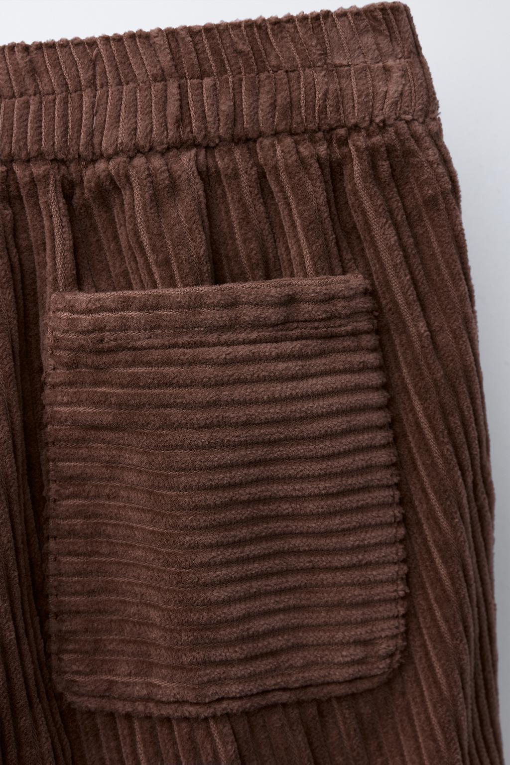 БРЮКИ BALLOON ИЗ ПЛОТНОГО ВЕЛЬВЕТА