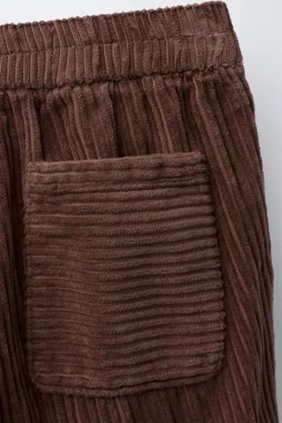 Брюки BALLOON из плотного вельвета