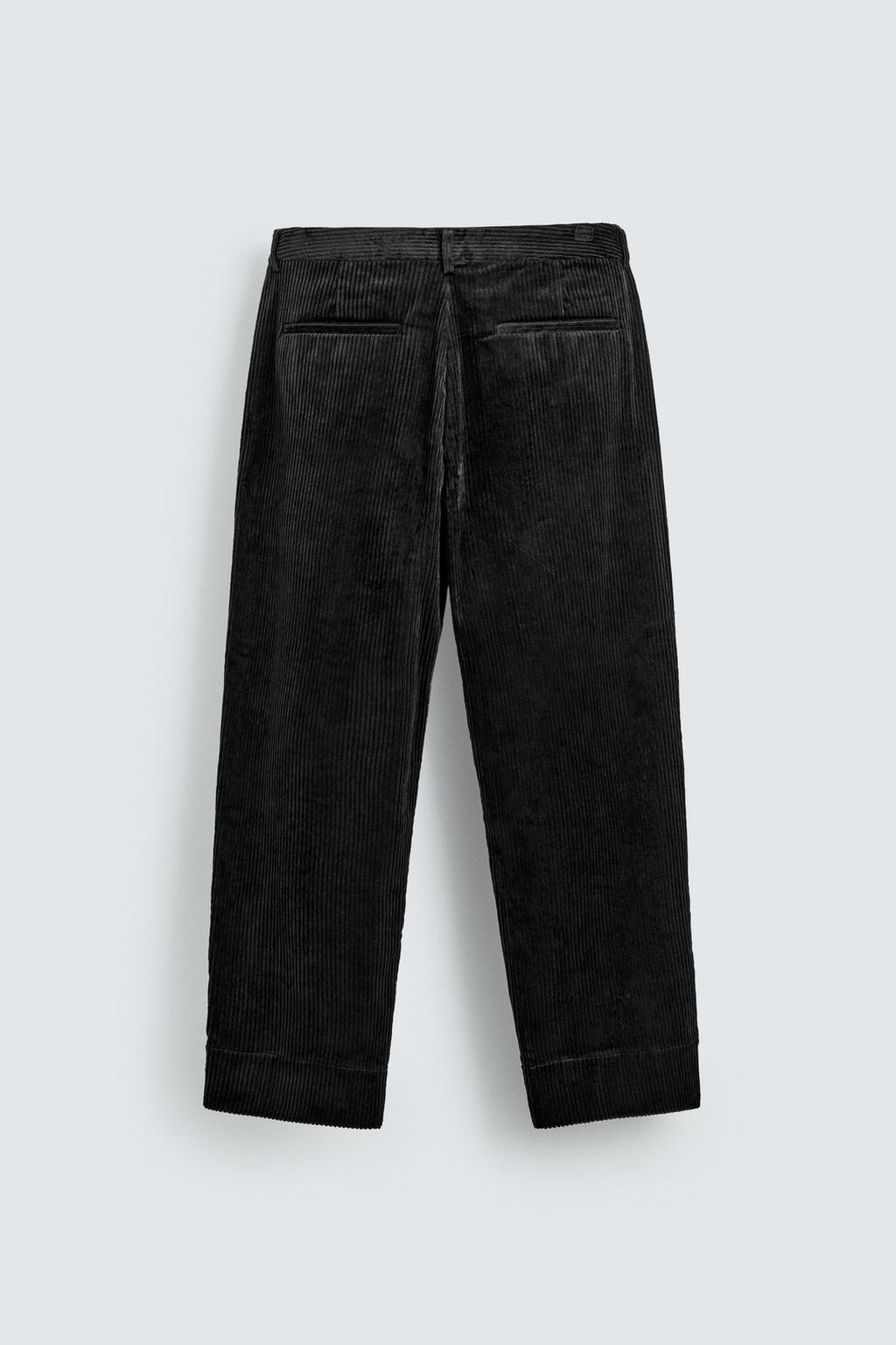 ВЕЛЬВЕТОВЫЕ БРЮКИ СВОБОДНОГО КРОЯ