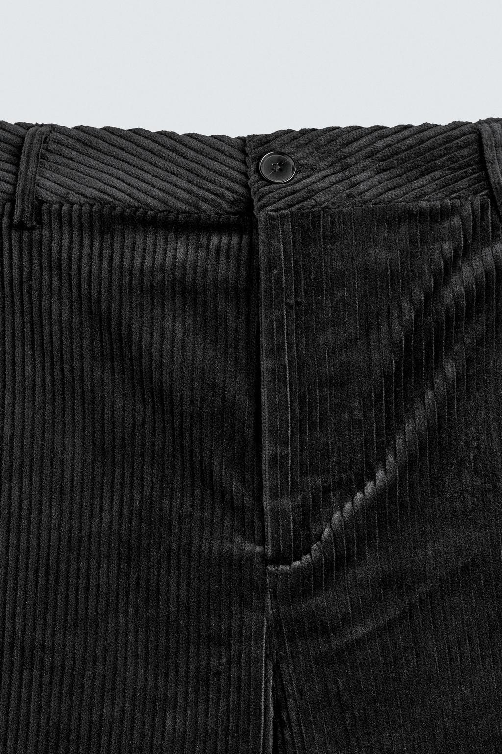 ВЕЛЬВЕТОВЫЕ БРЮКИ СВОБОДНОГО КРОЯ