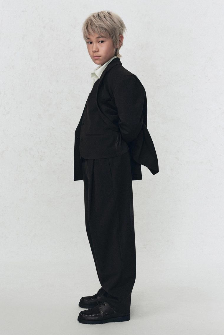 Пиджак приталенный с двубортной застежкой soshiotsuki x zara