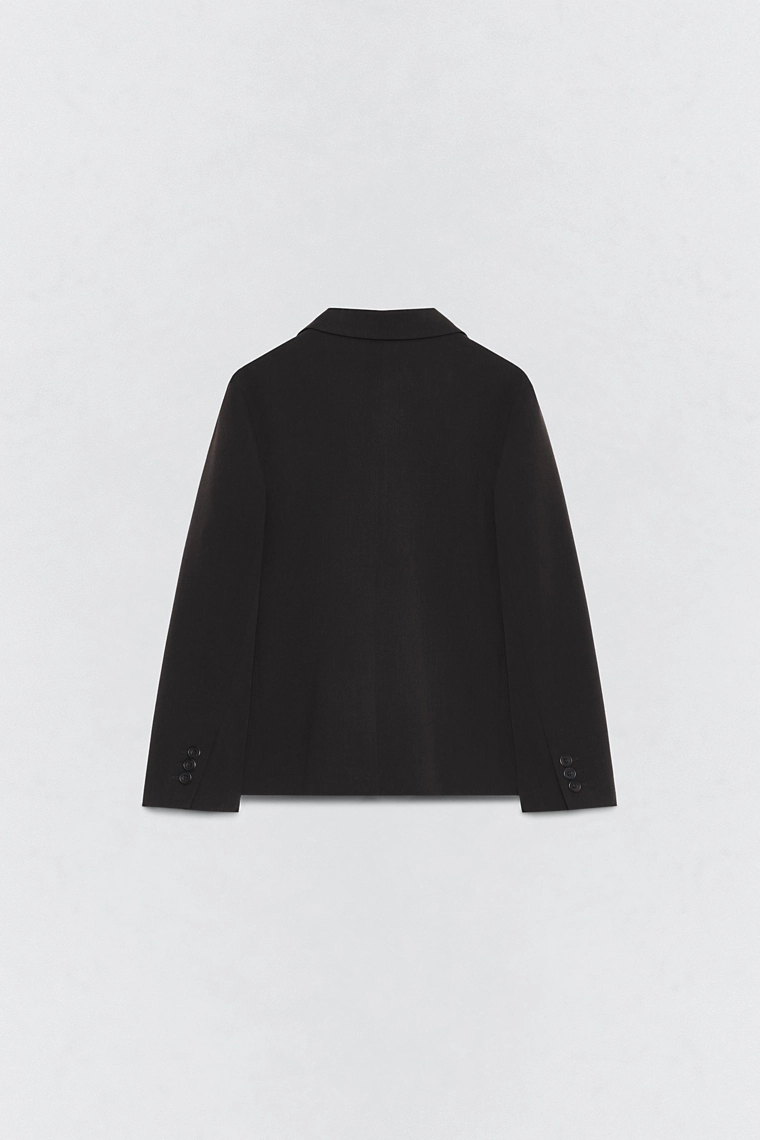 Пиджак приталенный с двубортной застежкой soshiotsuki x zara