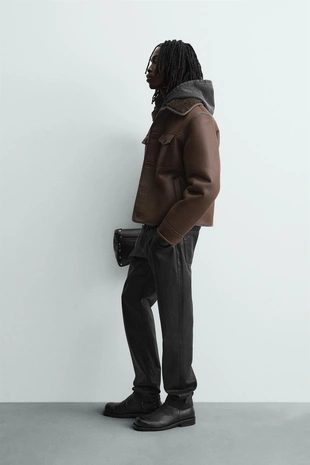 Дубленка из искусственной замши- Заказать в России