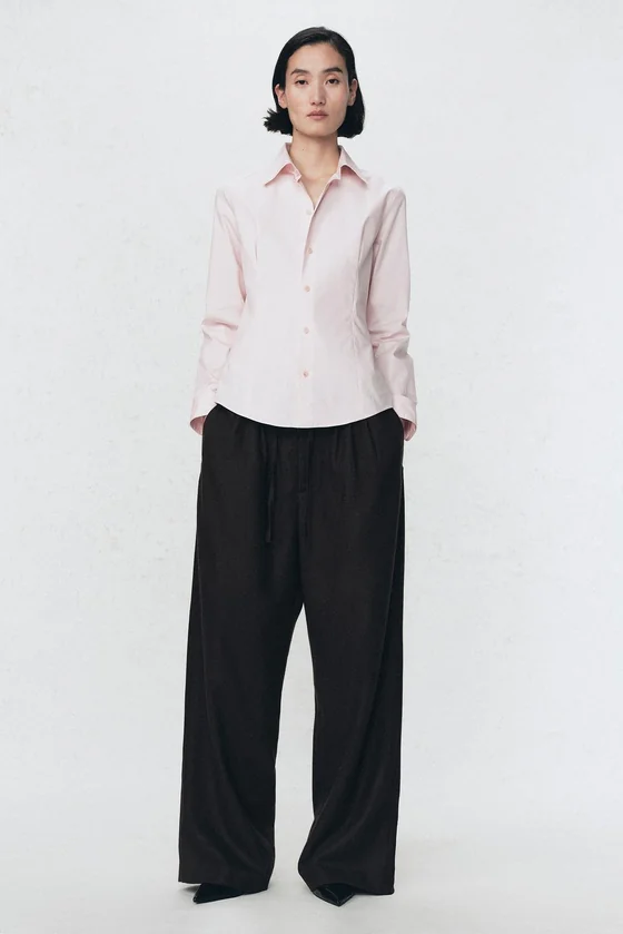 Рубашка из поплина Zara «Soshiotsuki»