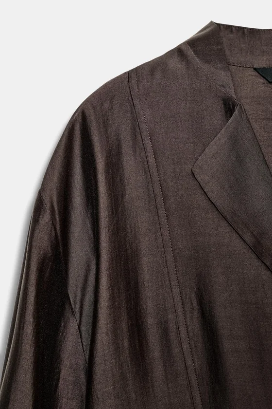 СТРУЯЩАЯСЯ РУБАШКА коллекция Zara «ZW»