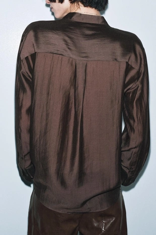 Струящаяся рубашка ZW COLLECTION- Заказать в России