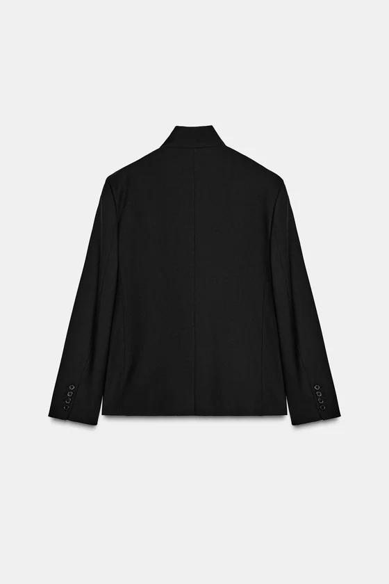 БЛЕЙЗЕР ИЗ СМЕСОВОЙ ШЕРСТИ — коллекция Zara «ZW»