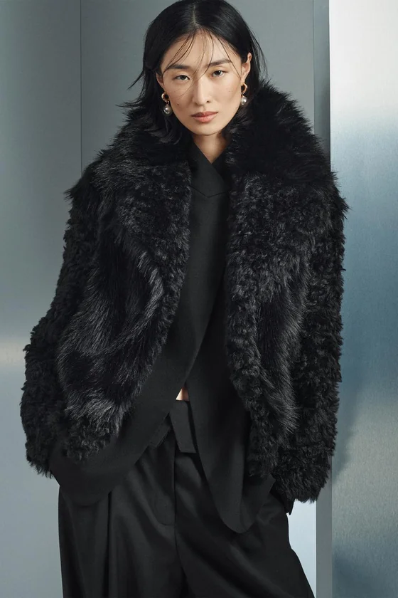 БЛЕЙЗЕР ИЗ СМЕСОВОЙ ШЕРСТИ — коллекция Zara «ZW»