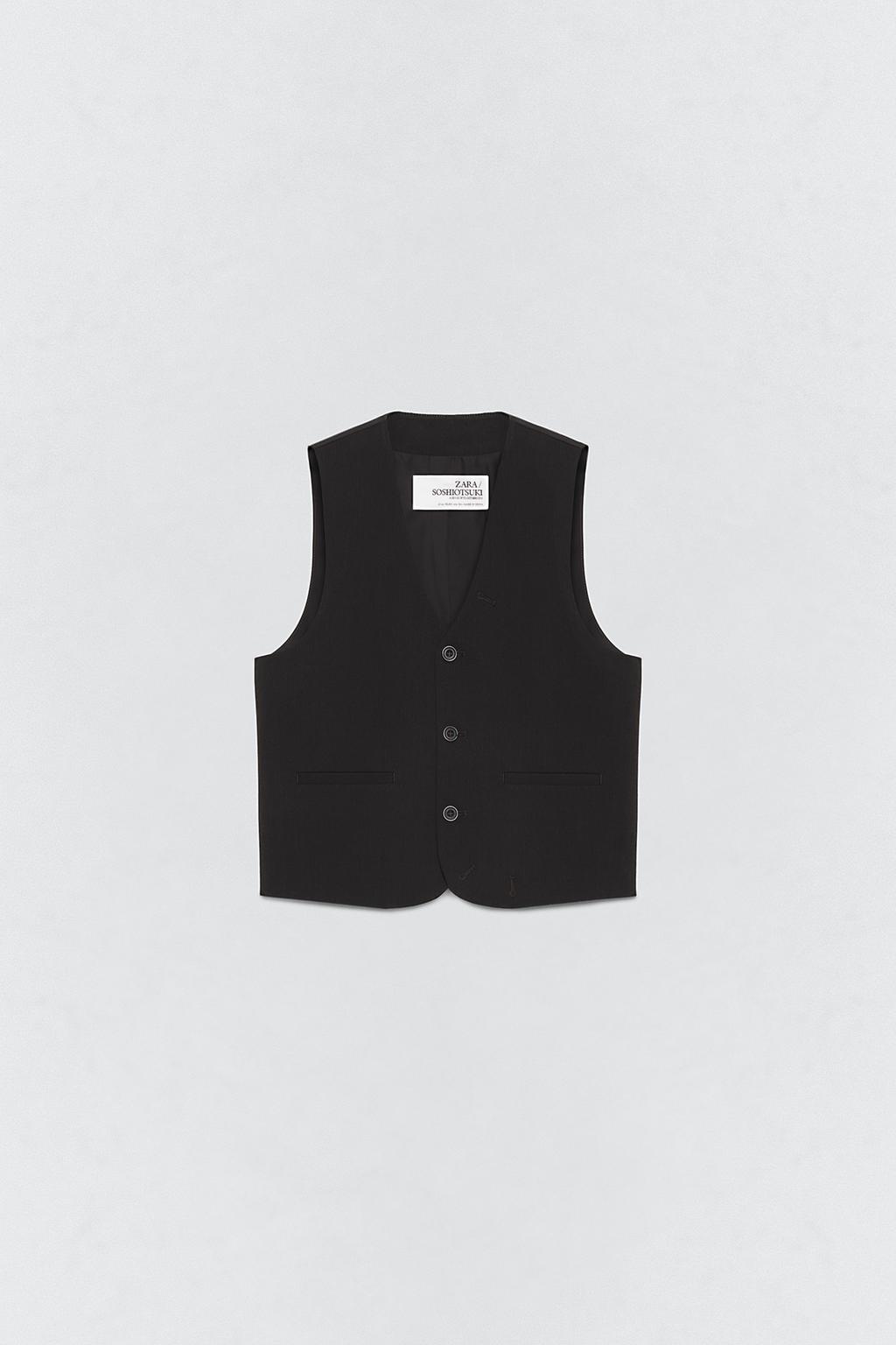 Жилет костюма soshiotsuki x zara