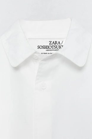 Рубашка SOSHIOTSUKI X ZARA- Заказать в России
