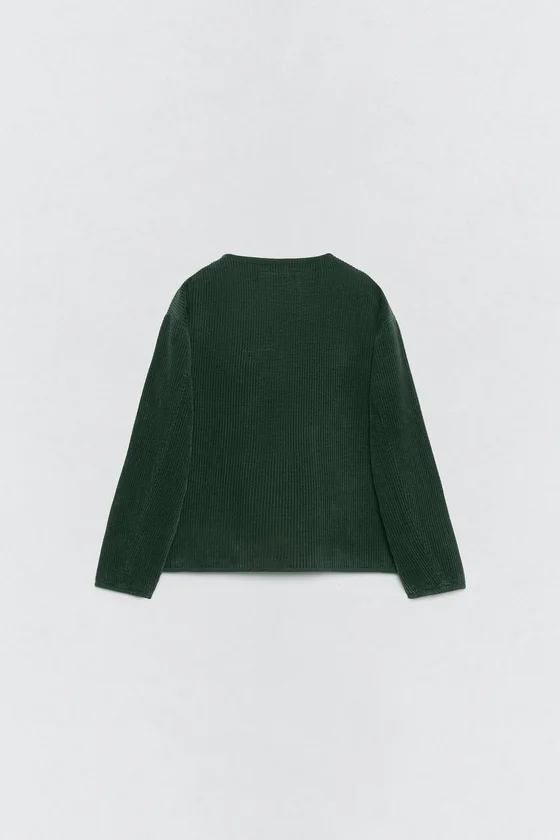Костюмная куртка из вельвета Zara «Soshiotsuki»