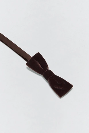 Бархатный галстук-бабочка SOSHIOTSUKI X ZARA- Заказать в России