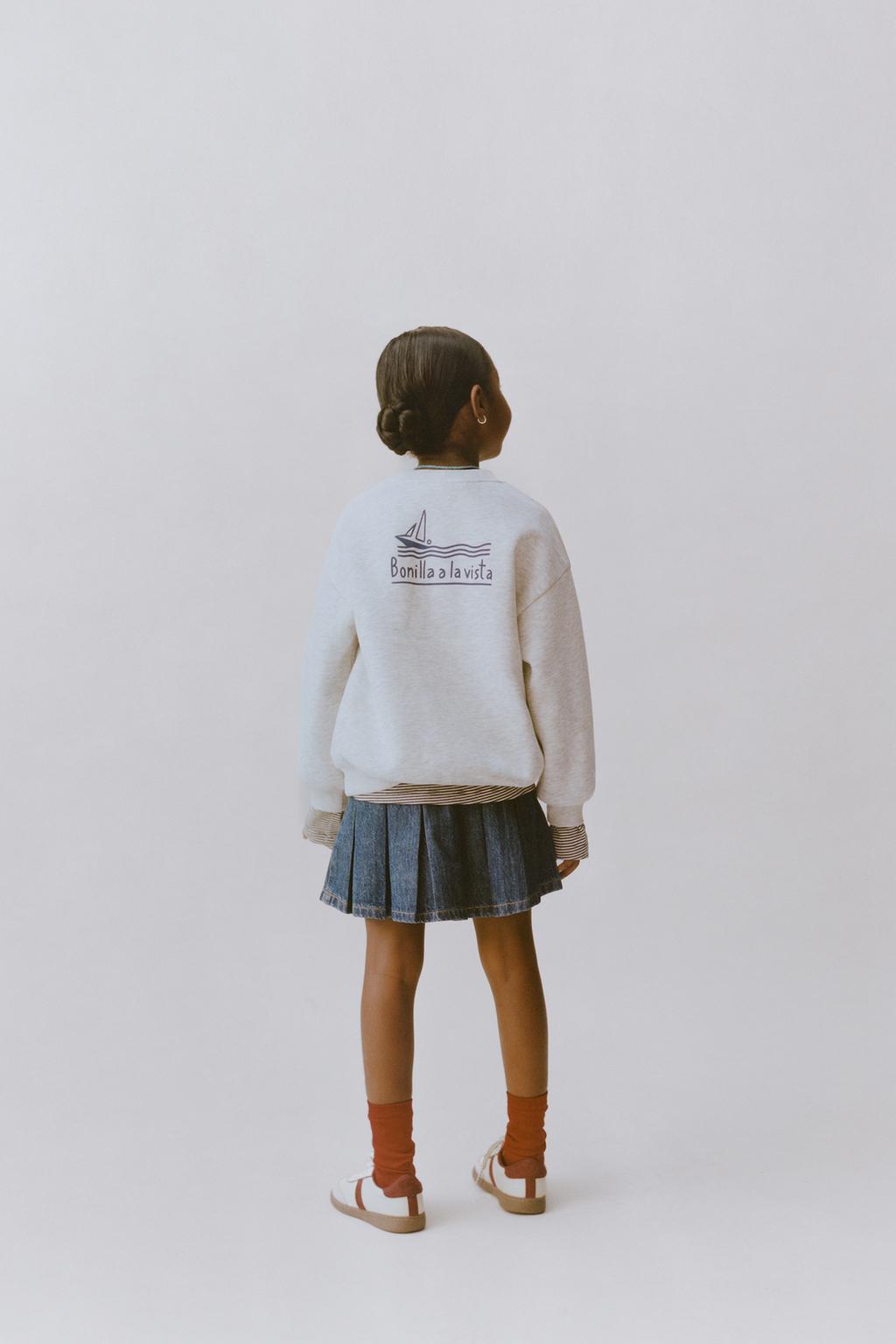 Свитшот с вышивкой bonilla a la vista ® от zara