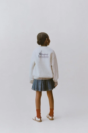 Свитшот с вышивкой BONILLA A LA VISTA ® от ZARA- Заказать в России