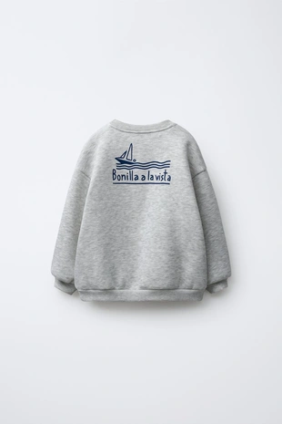 Свитшот с вышивкой BONILLA A LA VISTA ® от ZARA- Заказать в России