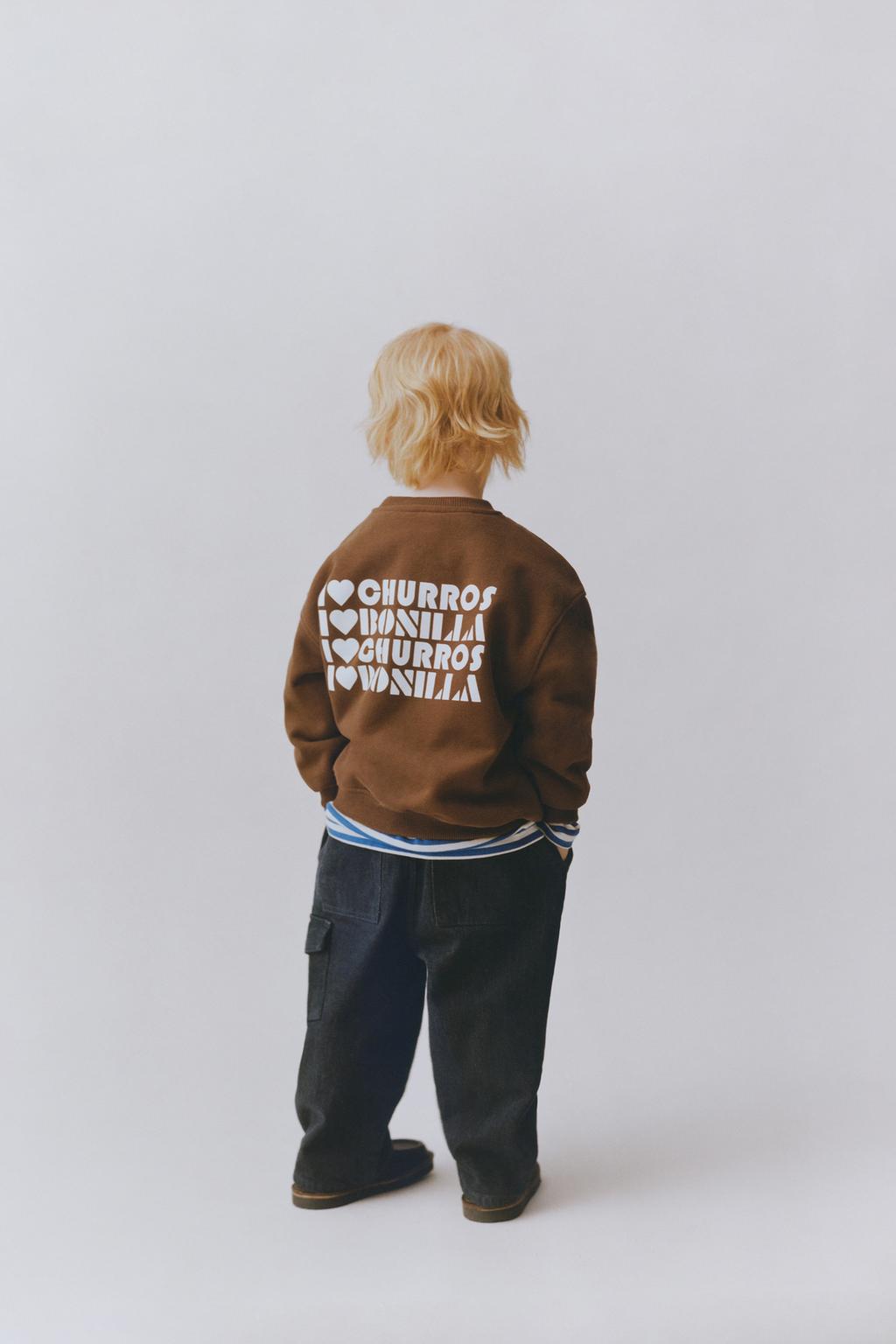 Свитшот с принтом bonilla a la vista ® от zara