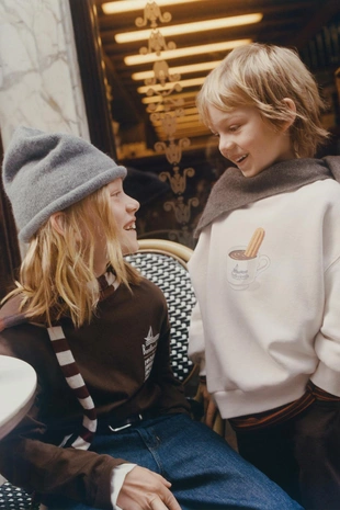 Толстовка с принтом BONILLA A LA VISTA ® от ZARA- Заказать в России