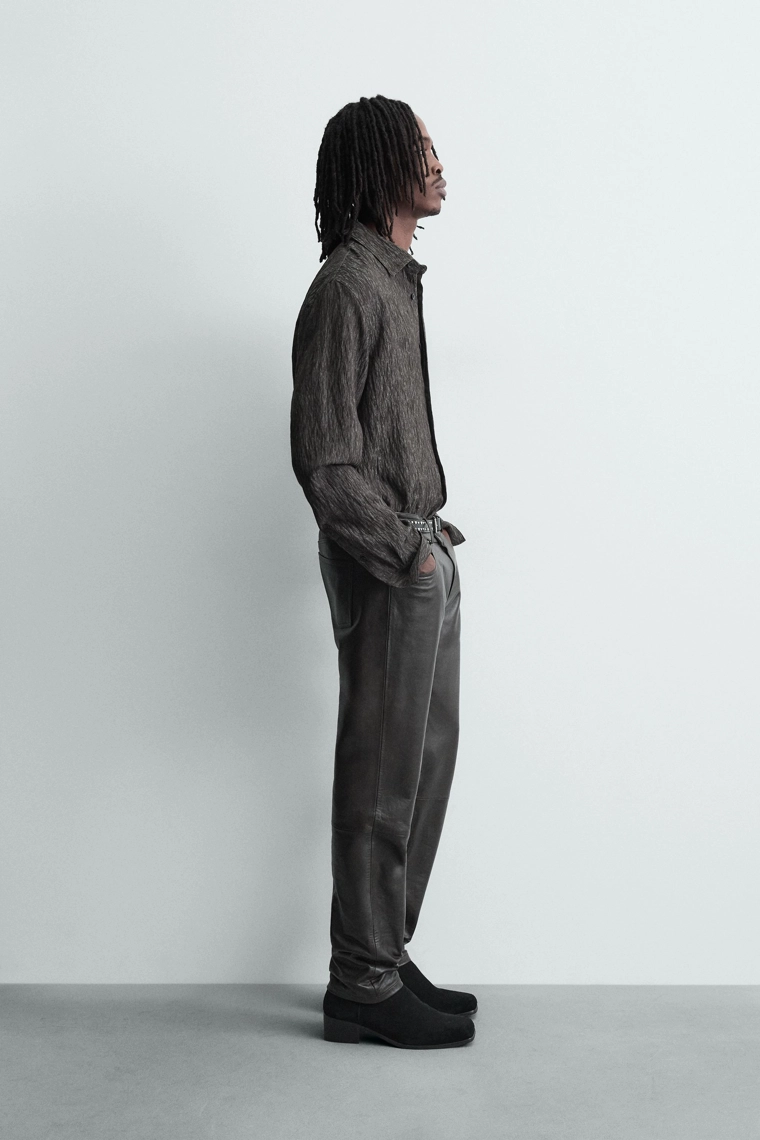 Рубашка с жаккардовым узором