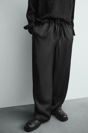 Струящиеся брюки-джоггеры- Заказать в России