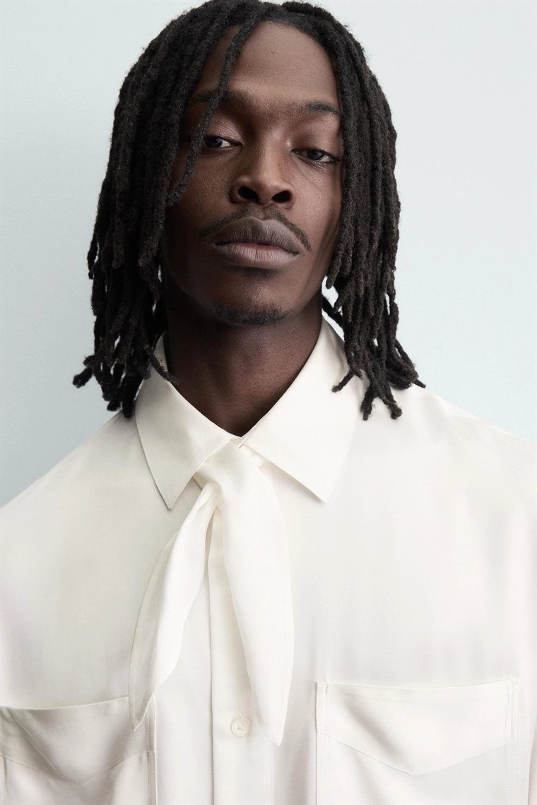 Рубашка с платком бандана