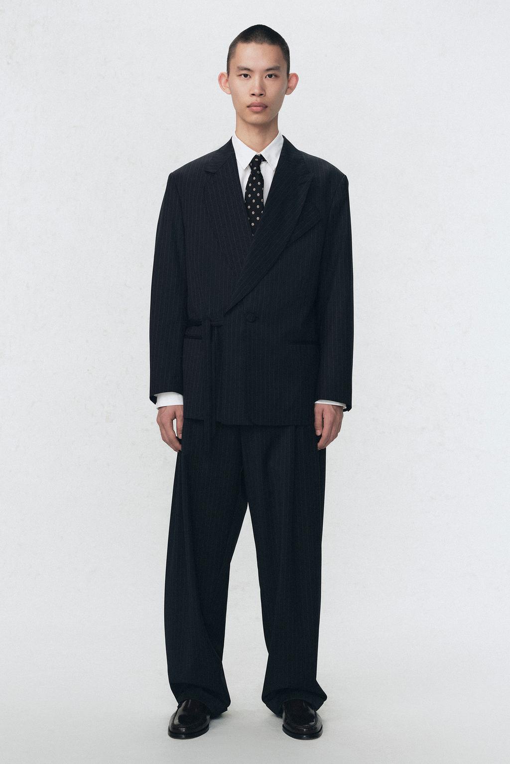 Пиджак soshiotsuki x zara в полоску