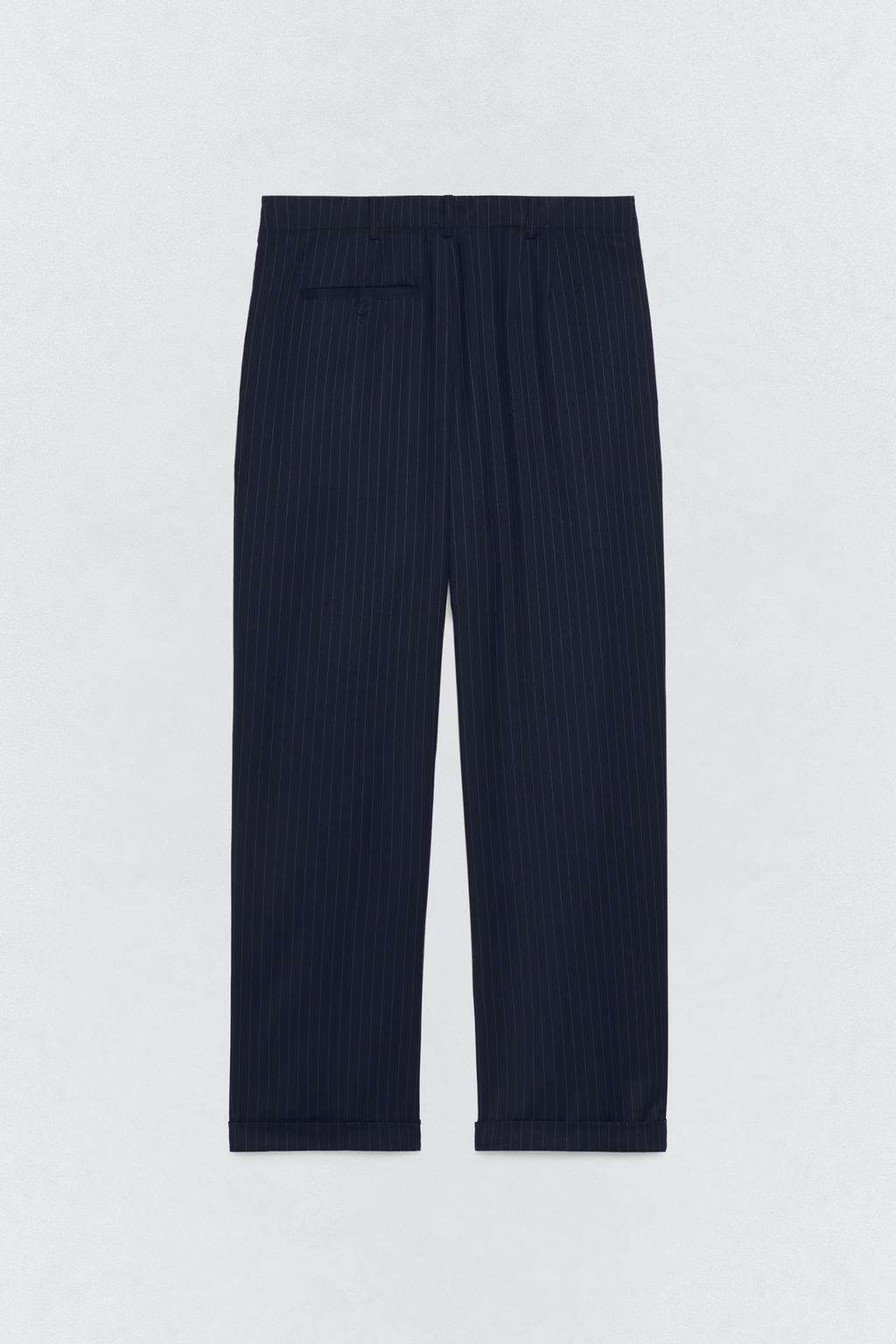 Брюки в полоску с пуговицами soshiotsuki x zara