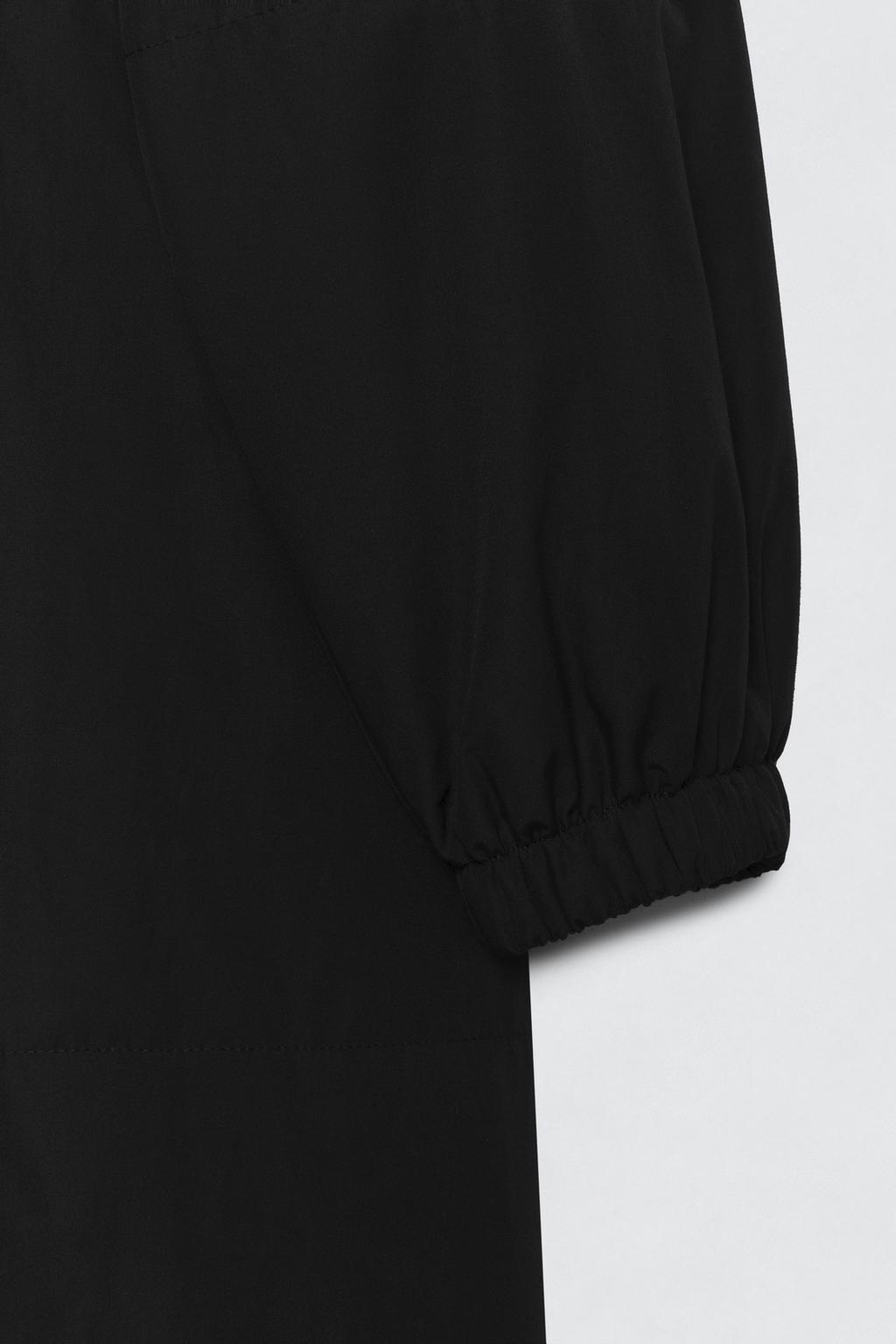 Оверсайз пальто из технического стёганого материала soshiotsuki x zara