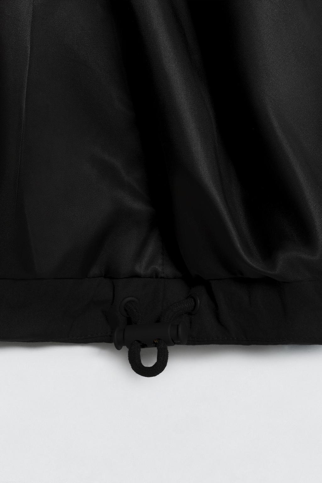 Оверсайз пальто из технического стёганого материала soshiotsuki x zara