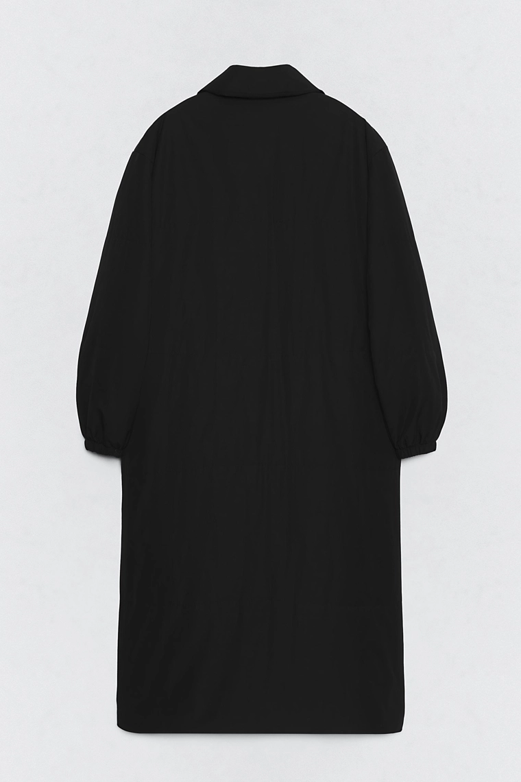 Технический стёганный пальто от soshiotsuki x zara