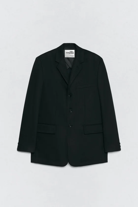 Пиджак свободного кроя из коллекции Zara «Soshiotsuki»