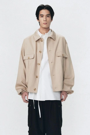 Укороченный пиджак свободного кроя с карманами SOSHIOTSUKI X ZARA- Заказать в России