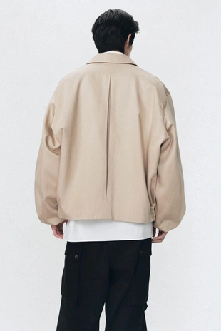 Укороченный пиджак свободного кроя с карманами SOSHIOTSUKI X ZARA- Заказать в России