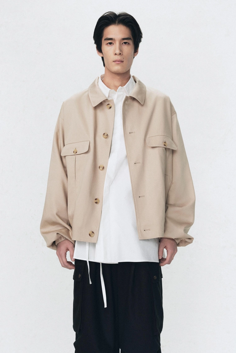 Куртка свободного кроя с карманами soshiotsuki x zara