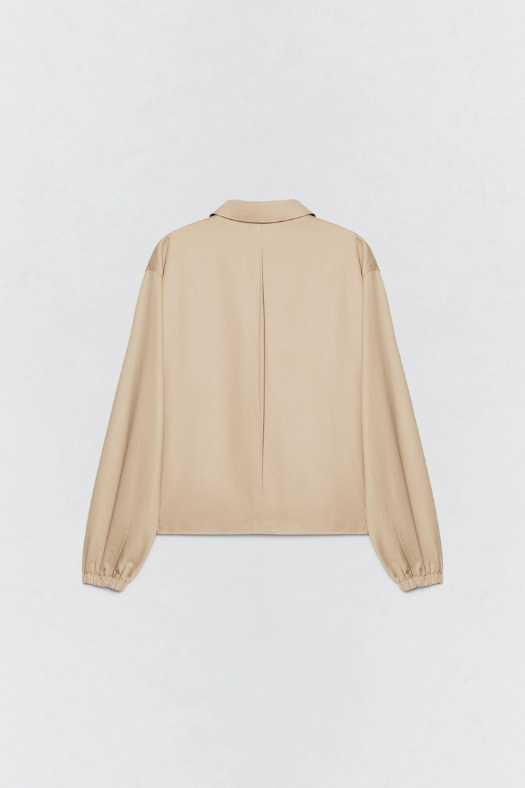 Куртка свободного кроя с карманами soshiotsuki x zara