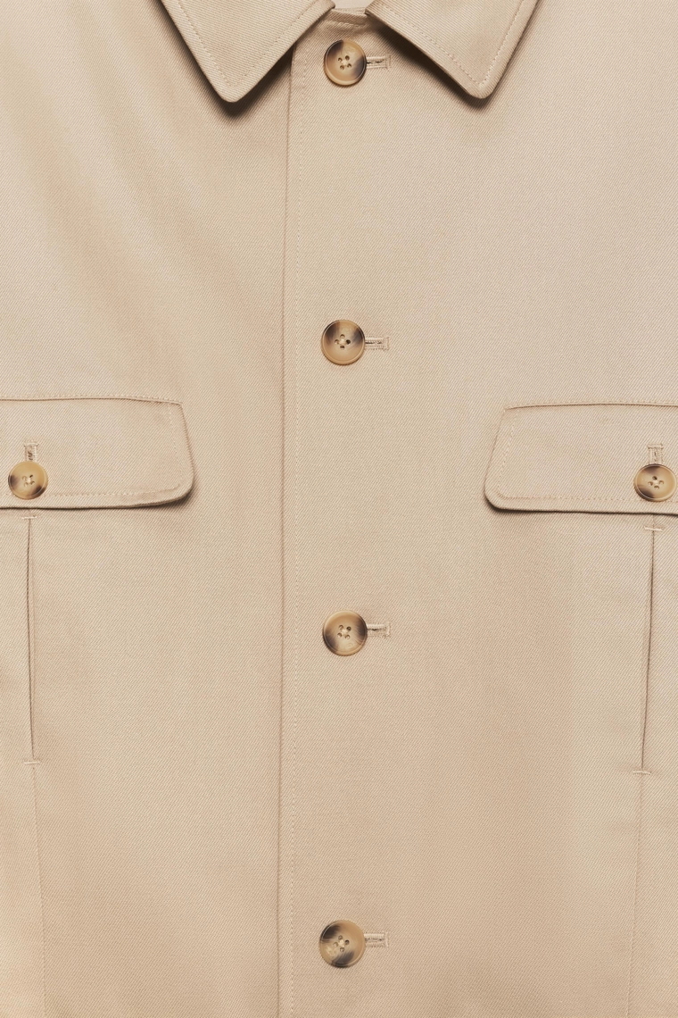 Куртка свободного кроя с карманами soshiotsuki x zara