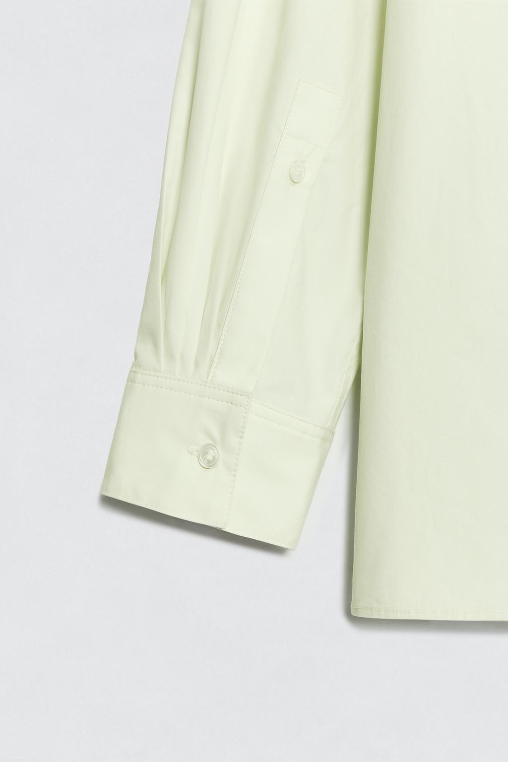 Рубашка с бантом из поплина soshiotsuki x zara