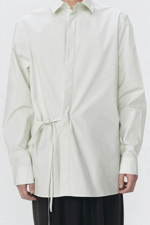 Рубашка с бантом из поплина SOSHIOTSUKI X ZARA- Заказать в России