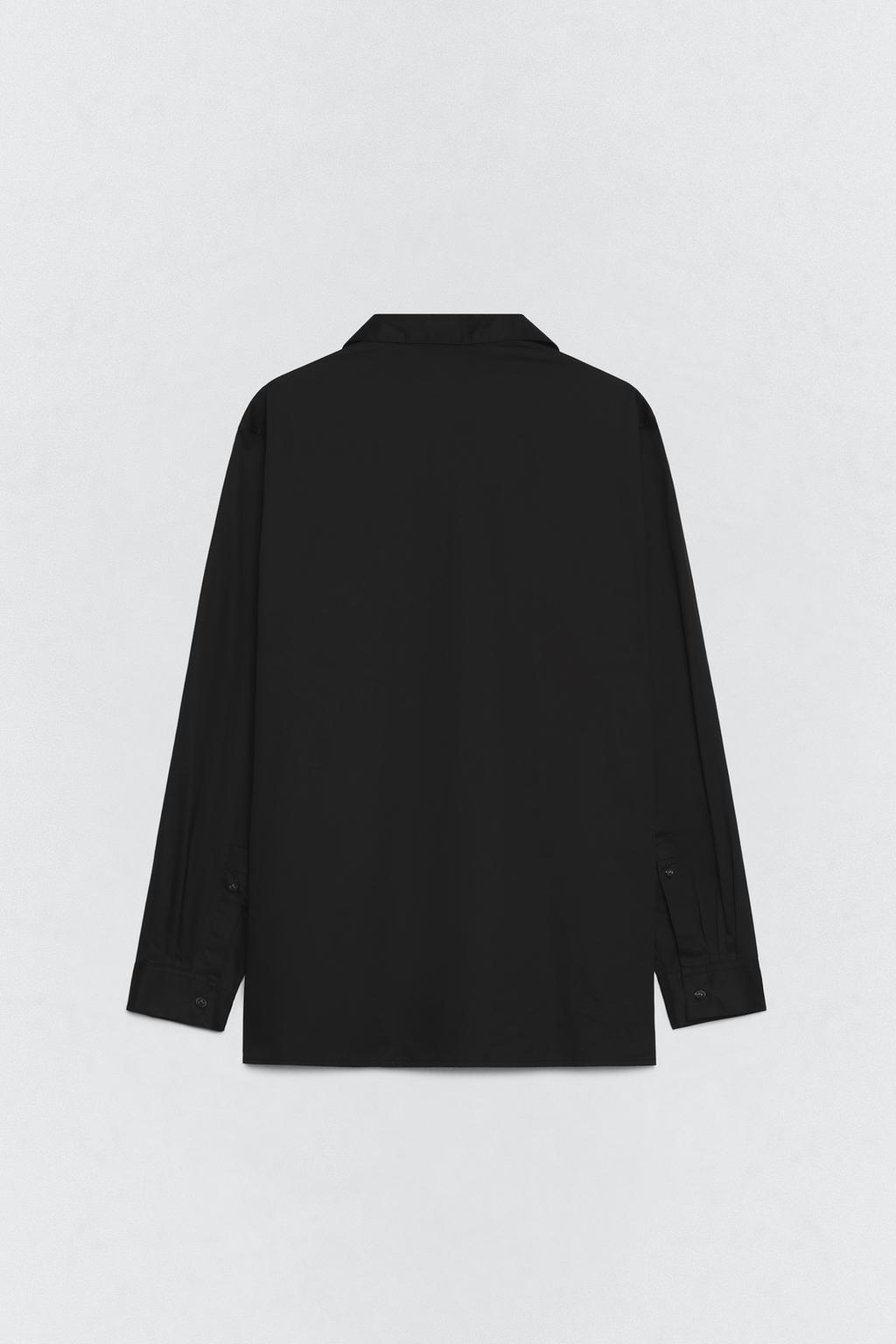 Рубашка из хлопкового поплина свободного кроя soshiotsuki x zara