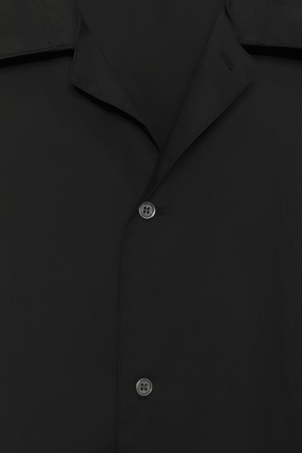 Рубашка из хлопкового поплина свободного кроя soshiotsuki x zara