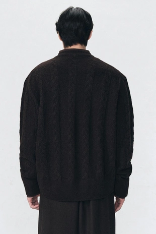 Кардиган из вязаной шерсти SOSHIOTSUKI X ZARA- Заказать в России