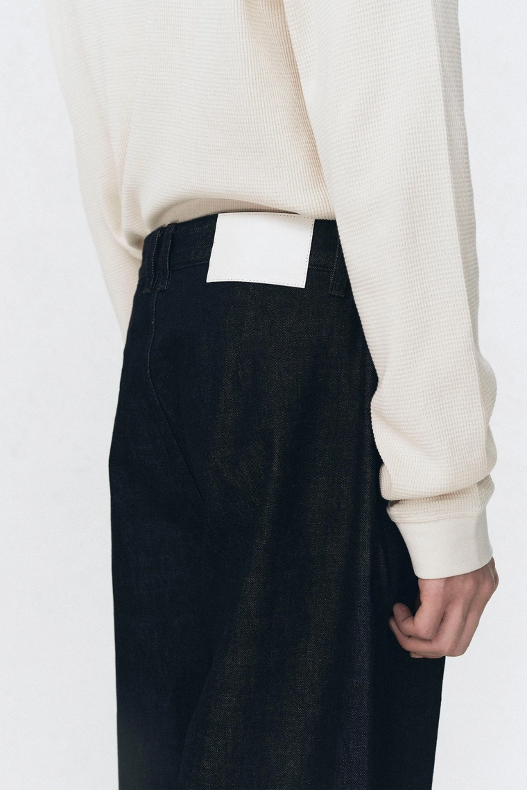 Джинсы широкого кроя с плиссировкой Zara «Soshiotsuki»