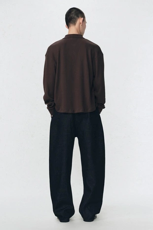 Поло с текстурным вязаным узором SOSHIOTSUKI X ZARA- Заказать в России