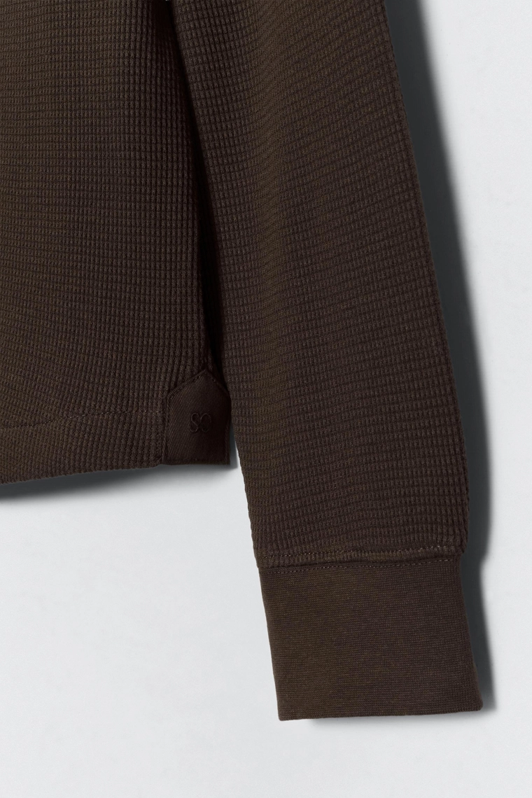 Поло с рельефным вязаным узором soshiotsuki x zara