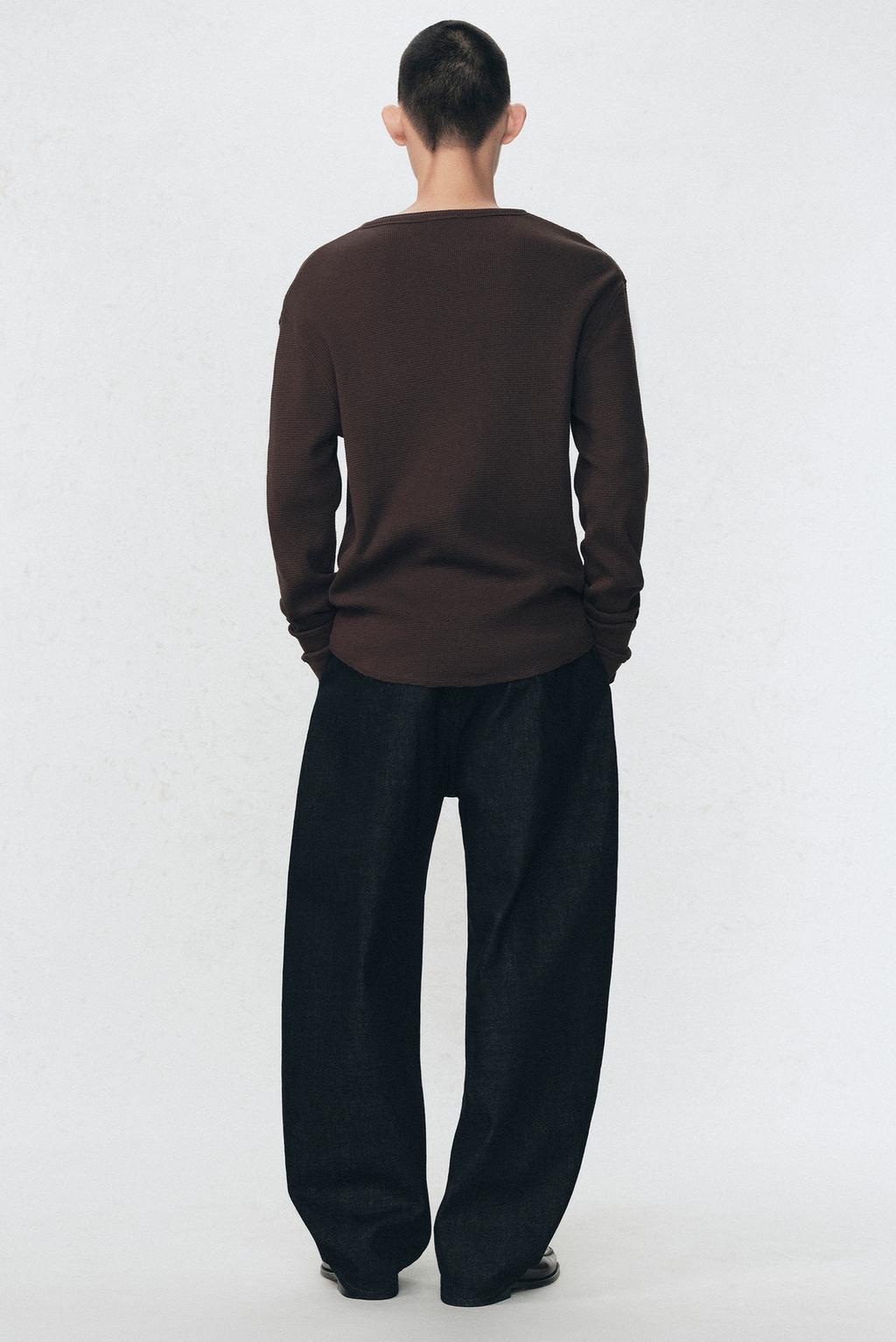 Джинсы свободного кроя soshiotsuki x zara