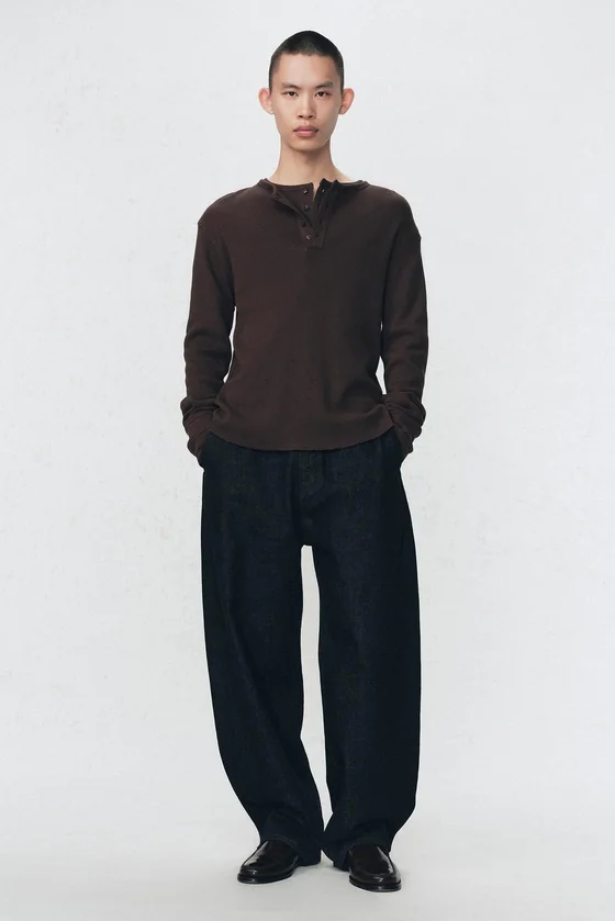 Джинсы свободного кроя Zara «Soshiotsuki»