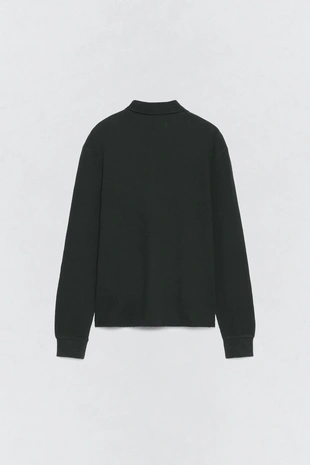 Поло с текстурой вафельного вязания SOSHIOTSUKI X ZARA