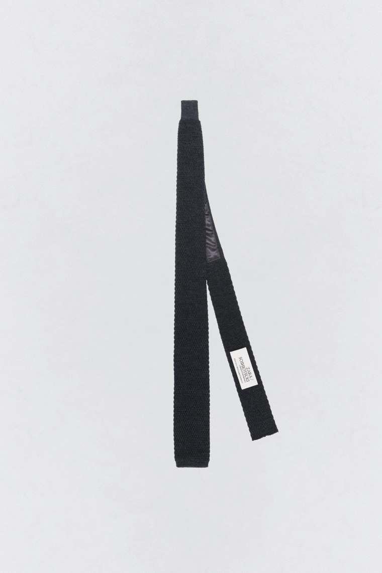 Шерстяной вязаный галстук soshiotsuki x zara