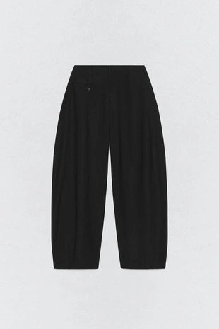 Шерстяные брюки с защипами SOSHIOTSUKI X ZARA- Заказать в России